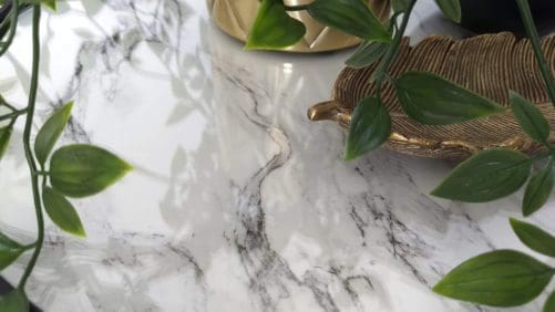 Frank : Faux marble top