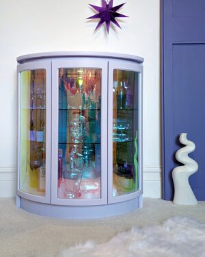 Lilac drinks cabinet