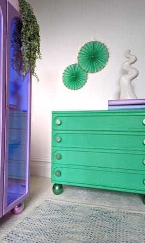Miriam Mint Green Chest of Drawers