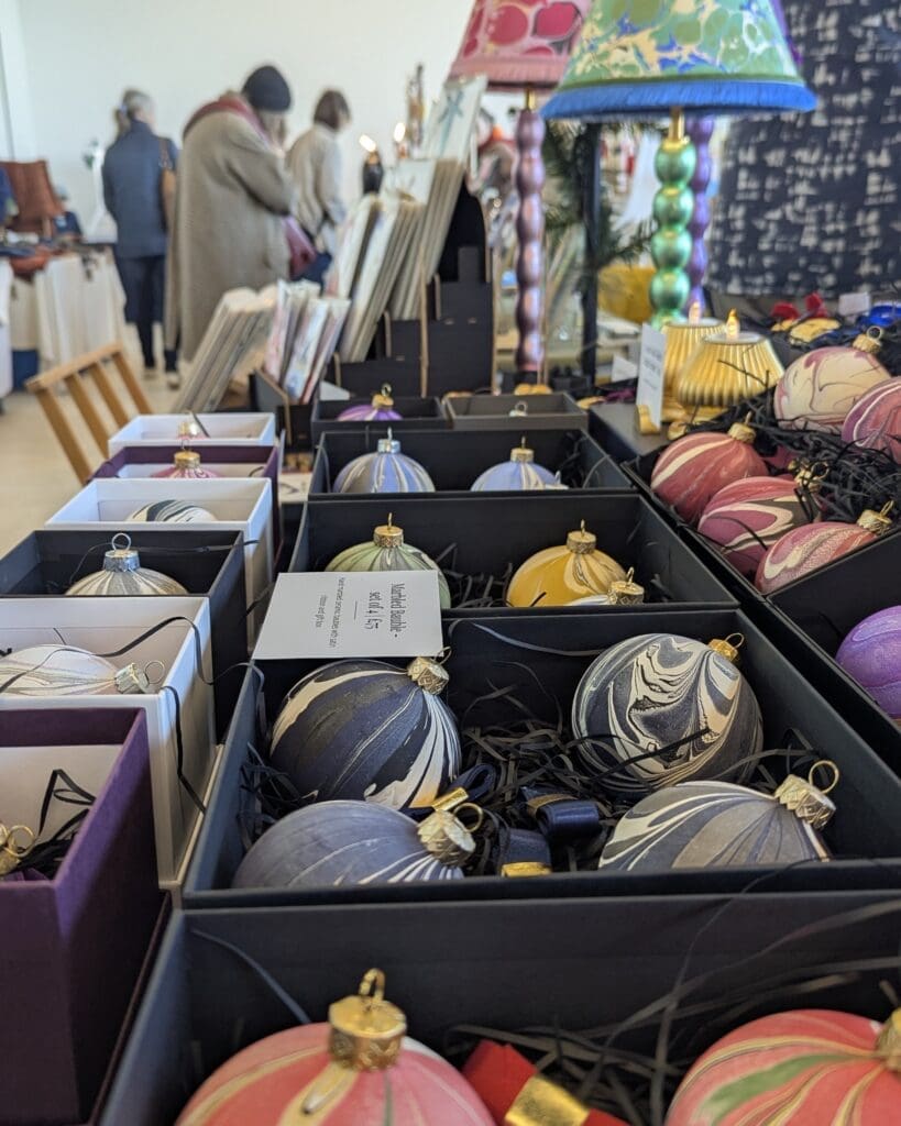 Christmas Craft fair at the Turner Contemporary in Margate