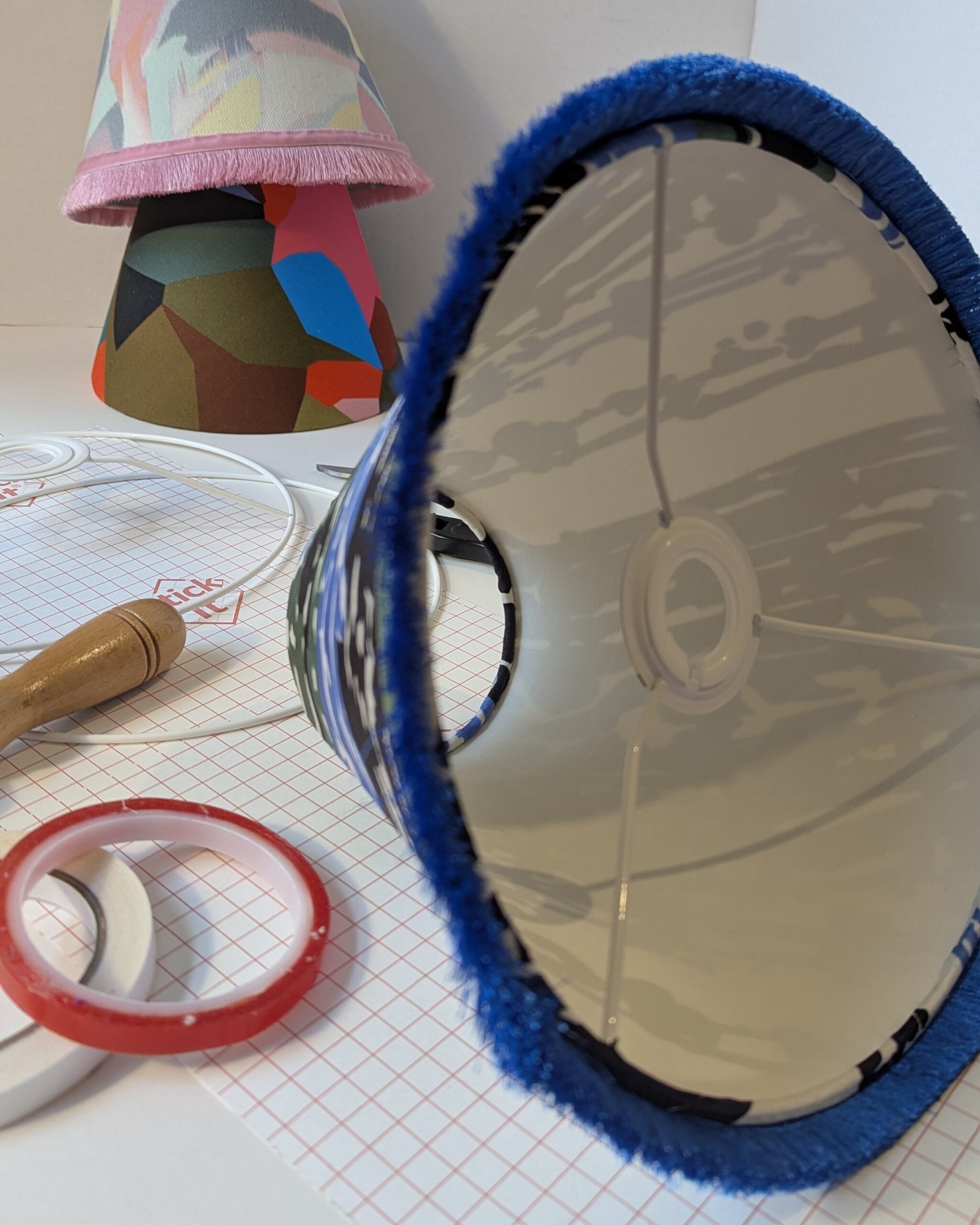 luxury lampshade workshop making equipment