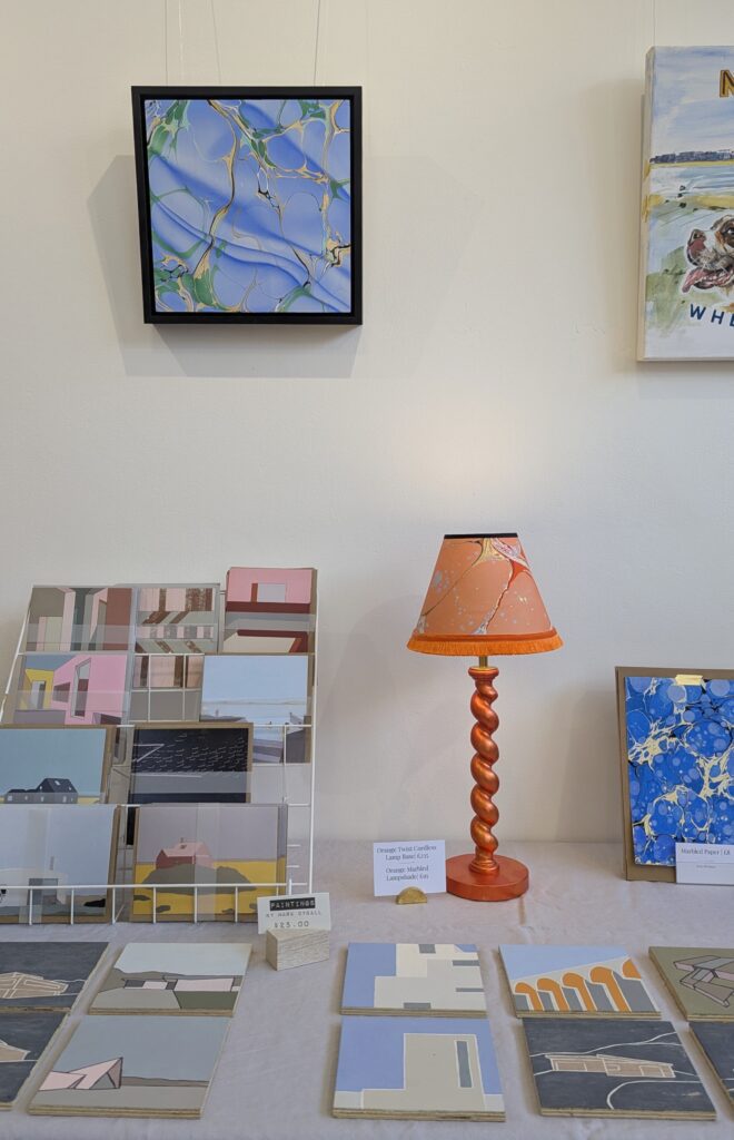 Webb & Gray pieces at the Brighter Days pop-up shop in Margate