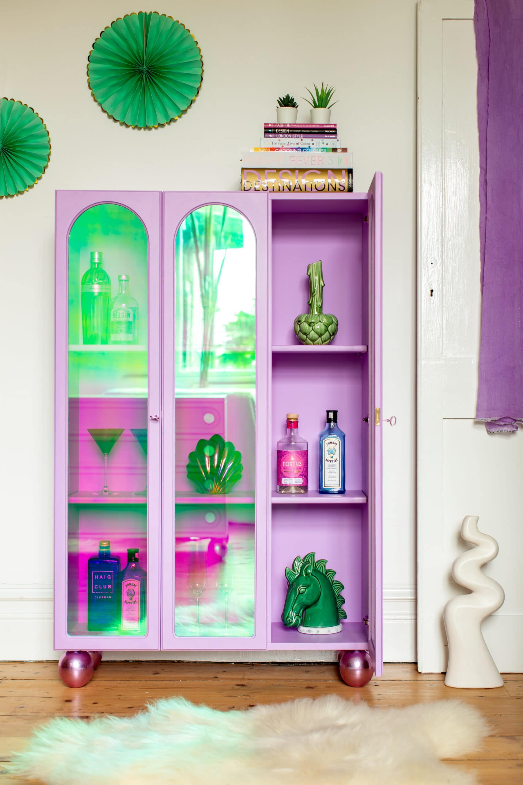 Patricia Iridescent Drinks Cabinet