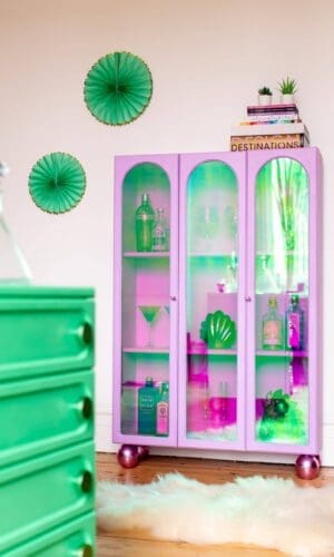 Patricia Iridescent Drinks Cabinet