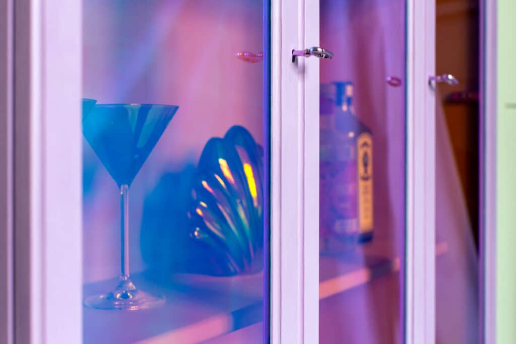 Patricia Iridescent Drinks Cabinet
