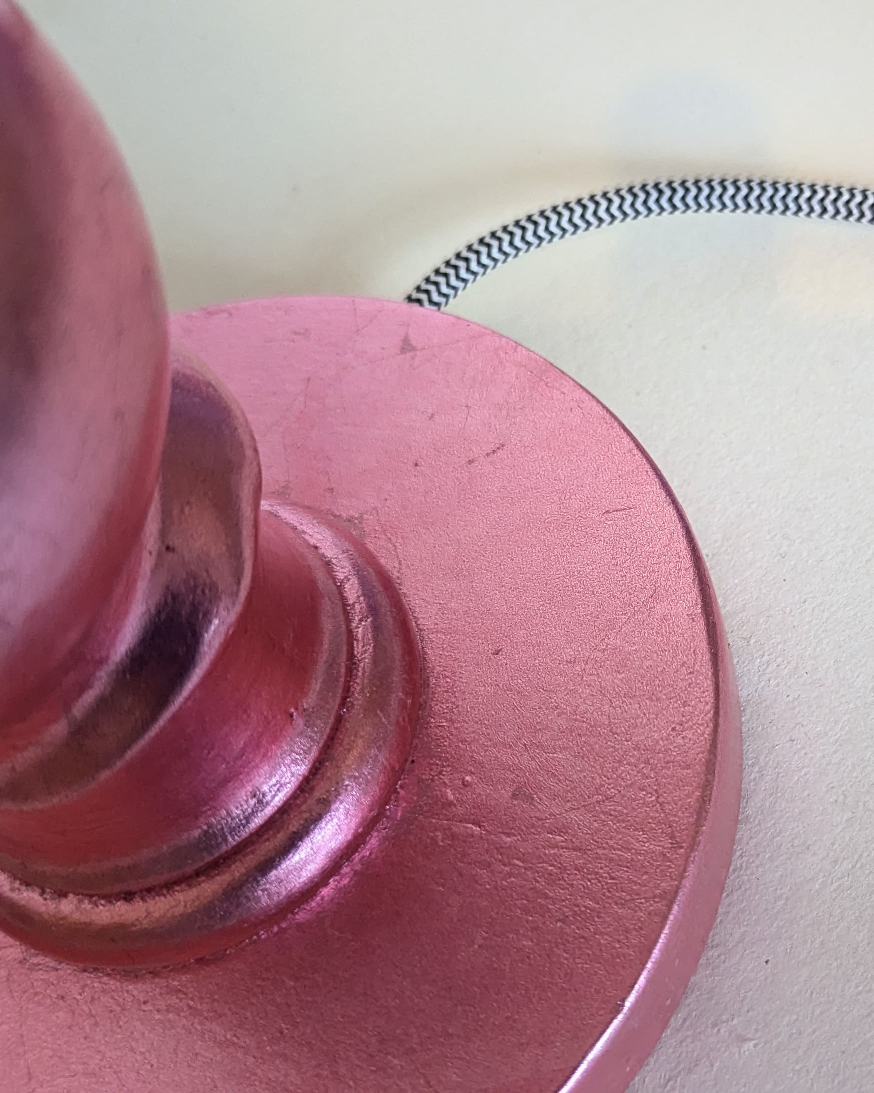 Pink Twist Table Lamp - Image 6