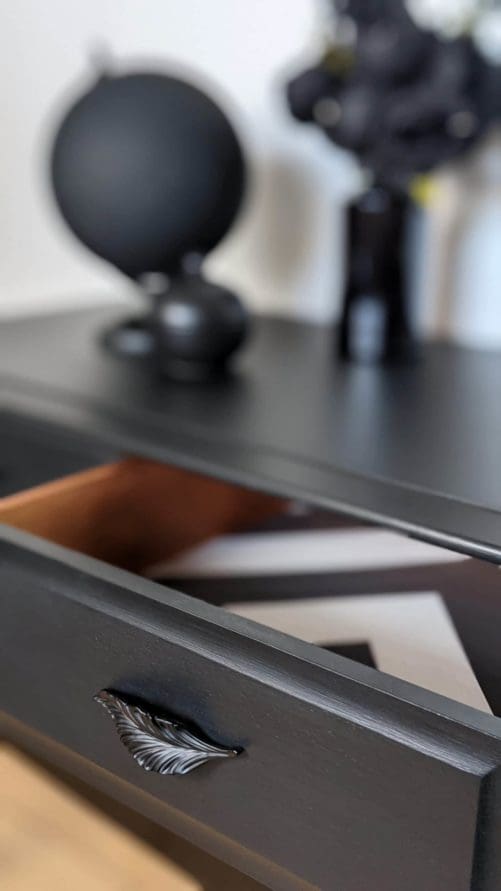 Raven close up drawer